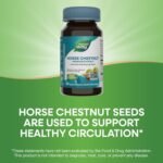 Nature's Way Standardized Horse Chestnut, Premium Extract, Promotes Healthy Leg Veins*, 250 mg per Serving, Vegan, 90 Capsules (Packaging May Vary) - Image 5