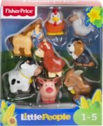 Fisher-Price Little People Toddler Toys Farm Animal Friends 8-Piece Figure Set for Pretend Play Ages 1+ Years - Image 6