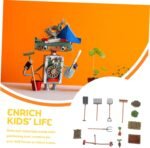 Alasum 13pcs Farm Tool Scene Decoration Plants Barn Miniature Garden Accessories Mini Farm Tool Micro Tool Miniature Stuff Mini Shovel Indoor Plant Mini Food Plastic - Image 9