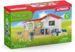 Schleich Farm World — 43-Piece Veterinarian Kit for Kids, Vet Playset with Vet Doll, Pets, Exam Table and Other Accessories, Farm Animal Toys for Kids Ages 3+ - Image 16