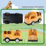 TOYMAKER La Granja De Zenon Pull Back Cars Percheron Horse Toys for Toddlers 1-3 Car Toy Birthday Present for Boys and Girls Toys - Image 4