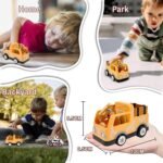 TOYMAKER La Granja De Zenon Pull Back Cars Percheron Horse Toys for Toddlers 1-3 Car Toy Birthday Present for Boys and Girls Toys - Image 5