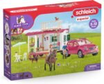 Schleich Horse Club, Horse Toys for Girls and Boys, Camping Trip with Camper Playset - Image 10