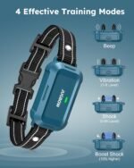 Jugbow Dog Shock Collar - 4200FT Dog Training Collar with Remote, IPX7 Waterproof Electric Collar with 4 Training Modes, Security Lock, Rechargeable e-Collar for All Breeds, Sizes - Image 3