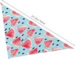 Summer Watermelon Blue Fruit Dog Bandana Scarf Triangle Bibs Pet Accessories Cat Kerchief - Image 3