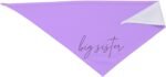 Promoted to Big Sister Dog Bandana Dog Bandana Gender Reveal Photo Props Accessories im Going to be Big Sister Pet Scarf (Purple) - Image 5