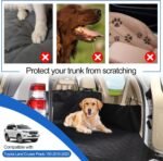 Cargo Liner for Dogs Compatible with Toyota Land Cruiser Prado 150 2010-2023, Pet Dog Trunk Cargo Liner, Waterproof Anti-Dirty Pet Cargo Cover Dog Seat Mat, with Bumper Flap Protector - Image 8