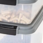 Amazon Basics 3-Piece Airtight Dog Food Storage Container Combo with Scoop, 33 QT + 12 QT - Image 8