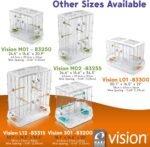 Vision L12 Wire Bird Cage, Bird Home for Lovebirds and Cockatiels, Tall Large, 83315 - Image 8