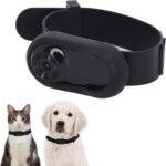 VBESTLIFE HD 1080P Dog Collar, Cat Collars Camera Sport Action Camera with Video Records, Body Cam Collar Pet Supplies Designed for Dogs Birthday Gift (Black), - Image 4