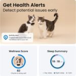 Tractive GPS Tracker & Health Monitoring for Cats (6.5 lbs+) - Market Leading Pet GPS Location Tracker | Wellness & Escape Alerts | Waterproof | Works with Any Collar (Dark Blue) - Image 4