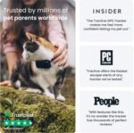 Tractive GPS Tracker & Health Monitoring for Cats (6.5 lbs+) - Market Leading Pet GPS Location Tracker | Wellness & Escape Alerts | Waterproof | Works with Any Collar (Dark Blue) - Image 8