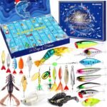 Advent Calendar 2024 Adult Fishing Advent Calendar Fishing Gifts For Men Teens Boys 24 Days Christmas Countdown Calendar Fishing Tackle Lures Gifts For Men - Image 2