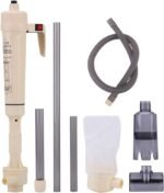 Aquarium Gravel Cleaner, Battery Powered Fish Gravel Cleaning Tool, Fish Siphon Water Change Cleaning Tool With Adjustable Tube, Fits for Large and Small Aquariums - Image 2