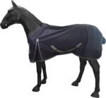 BARN & STABLE 600D 3000mm/3000mvp Super Breathable & Waterproof Horse Rain Sheet, Turnout Blanket Sheet for Horse with Leg Strap - no Fill - Image 2
