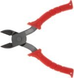 BUBBA 7" Wire Snips with Spring-Loaded Non-Slip Grip Handle for Cutting Wire, Leaders or Cable for Fishing Red - Image 2