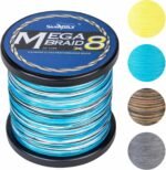 Braided Fishing Line, 8 Strands, Abrasion Resistant, No Stretch, Colored for Visibility, Saltwater/Freshwater - Image 2