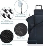 Car Boot Cover | Car Seat Covers for Dogs - Dog Seat Cover Car Boot Protection for Every Car Anti-Slip Lamination – Solid Dog Cover with Side Protection (73'' x 41.5'' x 15'') - Dog Travel Accessories - Image 2