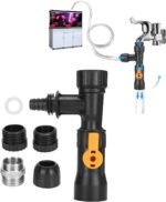 Fish Tank Water Changer,Siphon Fish Tank Vacuum Gravel Cleaner Aquarium Quick Water Changer with 2 Faucet Adapters for Aquarium Quick Water Change - Image 2