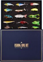 Fishing Lures Kit for Fishing Lovers, Fishing Gear Set for Freshwater and Saltwater - Image 2
