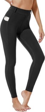 FitsT4 Sports Kids Full Seat Silicon Grip Riding Tights Horseback Riding Equestrian Schooling Breeches - Image 2