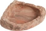 Fluker's Corner Rock Bowl, Food & Water Dish for Hermit Crabs, Medium 6" - Image 2