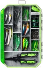 Ghosthor Fishing Tackle Box, Waterproof 3600 and 3700 Tackle Trays, Plastic Tackle Box Organizer with Removable Dividers, Storage Lure Box and Terminal Tackle Storage - Image 2