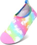 JIASUQI Kids Boys and Girls Summer Athletic Water Shoes Aqua Socks for Beach Swimming Pool - Image 2