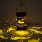 JOBOSI Solar Horse Lantern Lights for Outdoor Garden,Horse Lovers Gifts, Garden Decor, Yard Decor, Landscape Decor, Garden Gifts, mom Gifts, Gifts for Women, Grandma Gifts, Kids Gifts - Image 2