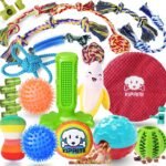 KIPRITII 25 Pack Various Puppy Dog Toys for Teething, Entertainment & Interaction, Puppy Chew Toys Pack with Rope Toys, Treat Balls and Dog Squeaky Toys for Puppy & Small Dogs - Image 2