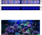 KZKR Upgraded Aquarium Light LED Full Spectrum 48-60 inch Hood Lamp for Freshwater Marine Plant Multi-Color Decorations Light 120-150 cm - Image 2