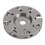Livestock Hoof Trimming Disc, 8 Teeth Steel Horse Cattle Sheep Hoof Trimmer with High Temperature Treatment, Wood Shaping Disc Cutting Wheel for Livestock Care - Image 2