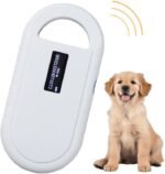 Pet Microchip Scanner, Handheld Animal Microchip Scanner, Rechargeable Portable Microchip Reader, Supports ISO 11784/11785, FDX-B and EMID for Dogs/Pets/Cats/Pigs/Animals (White) - Image 2