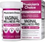 Physician's CHOICE Vaginal Probiotics for Women - Unique with Licorice Root - PH Balance, Odor Control, Yeast, Vaginal Microbiome & Feminine Health - 6B CFU - Organic Prebiotic, Cranberry - 60 CT - Image 2