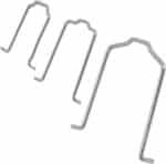 Radiator Hose Clip Retaining Spring Horse Shoe Clip Clamp 154 23 Replacement for BMW E39 E60 E38 E46 E90 745Li X5 325i 328i M3 540i 740iL 740i(3 pack) - Image 2