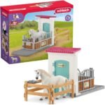 Schleich Horse Club — Horse Stall Extension Play Set for Children, 21 Piece Horse Stable Play Set with Horse Toys for Girls and Boys Ages 5+ - Image 2