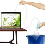 TERA PUMP - 2pk Aquarium Cleaner Fish Tank Gravel Sand Cleaner Change Water Manual Hand Water Pump for Small Aquariums (under 10 gallons), BPA Free, Easy Assembly, Transfer at 1 GPM [2 Pumps] - Image 2