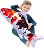 XIYUAN Simulation Fish Plush Toy/Toy Pillow/Stuffed Animal Toy, Used for Home Decoration Gifts, (31.5 inches / 80 cm) Toy Pillow - Image 2