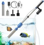 bedee Electric Aquarium Vacuum Gravel Cleaner, Fish Tank Gravel Cleaner, 18W Automatic Aquarium Vacuum Cleaner Kit for Water Change Wash Sand with Adjustable Water Flow, 3-Grade Control, Timed Off - Image 2