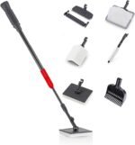 capetsma 6-in-1 Aquarium Cleaning kit, Fish Tank Cleaner Set, Including Algae Scraper, Sponge Pad, Fish Net, Gravel Rake and Cleaning Brush, can Reach 32” Depth with The Telescopic Handle - Image 2