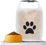 (re)zip Roll Top Large Pet Food Storage Bag (40-Cup) | BPA-Free, Food Grade, Pet Safe | Keeps Food Fresh for Camping, Dog Boarding, Travel, and Everyday | Machine Washable - Image 2