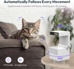 Genie S 2.7K HD Indoor Security Camera with 6X Zoom, 2-Way Audio, Privacy Protection, Motion Tracking for Baby & Pet, 350° Pan & 135° Tilt, 64GB Local Storage, Compatible with Alexa - Image 4