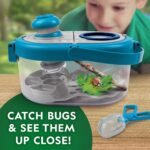 NATIONAL GEOGRAPHIC Bug Catcher Kit for Kids - Kids Bug Habitat with Magnified Viewer, Bug Catcher, Tweezers & Learning Guide, Insect Habitat, Outdoor Toys, Kids Bug Catching Kit, Bug Cage, Bug Box - Image 3