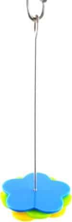 Parrot Fruits and Vegetables Skewer Stainless Steel Feeding Fruit Food Fork Hanging Bird CAGE Accessories Bird Feeder (Large) - Image 3