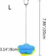 Parrot Fruits and Vegetables Skewer Stainless Steel Feeding Fruit Food Fork Hanging Bird CAGE Accessories Bird Feeder (Large) - Image 5