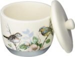 Avanti Linens - Covered Jar, Countertop Organizer, Bird Design Home Decor (Love Nest Collection) - Image 4