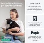 Tractive GPS Cat Tracker (6.5 lbs+), Real-time Pet Location Tracker, Health & Wellness Alerts, Battery Life Up to 7 Days, Breakaway Cat Collar Included (Mint) - Image 7