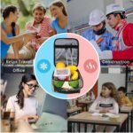 Couple Parrots Olive Lunch Bag for Men Women Insulated Lunch Box for Adult Reusable Lunch Tote Bags Large Capacity Lunch Case Leakproof Cooler Lunch Container for Work Travel Office - Image 8