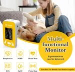 Veterinary Monitor for Dog with Bluetooth,Pulse Oximeter for Pet,6 Parameters Blood Pressure Rechargeable Animal(Include Dogs and Cats) for Family Clinic - Image 3