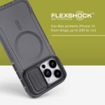 Tech21 iPhone 14 Pro Max Evo Max Compatible with MagSafe® – Durable, Shock-Absorbing and Rugged Phone Case with Holster and 20ft FlexShock Multi-Drop Protection - Image 5